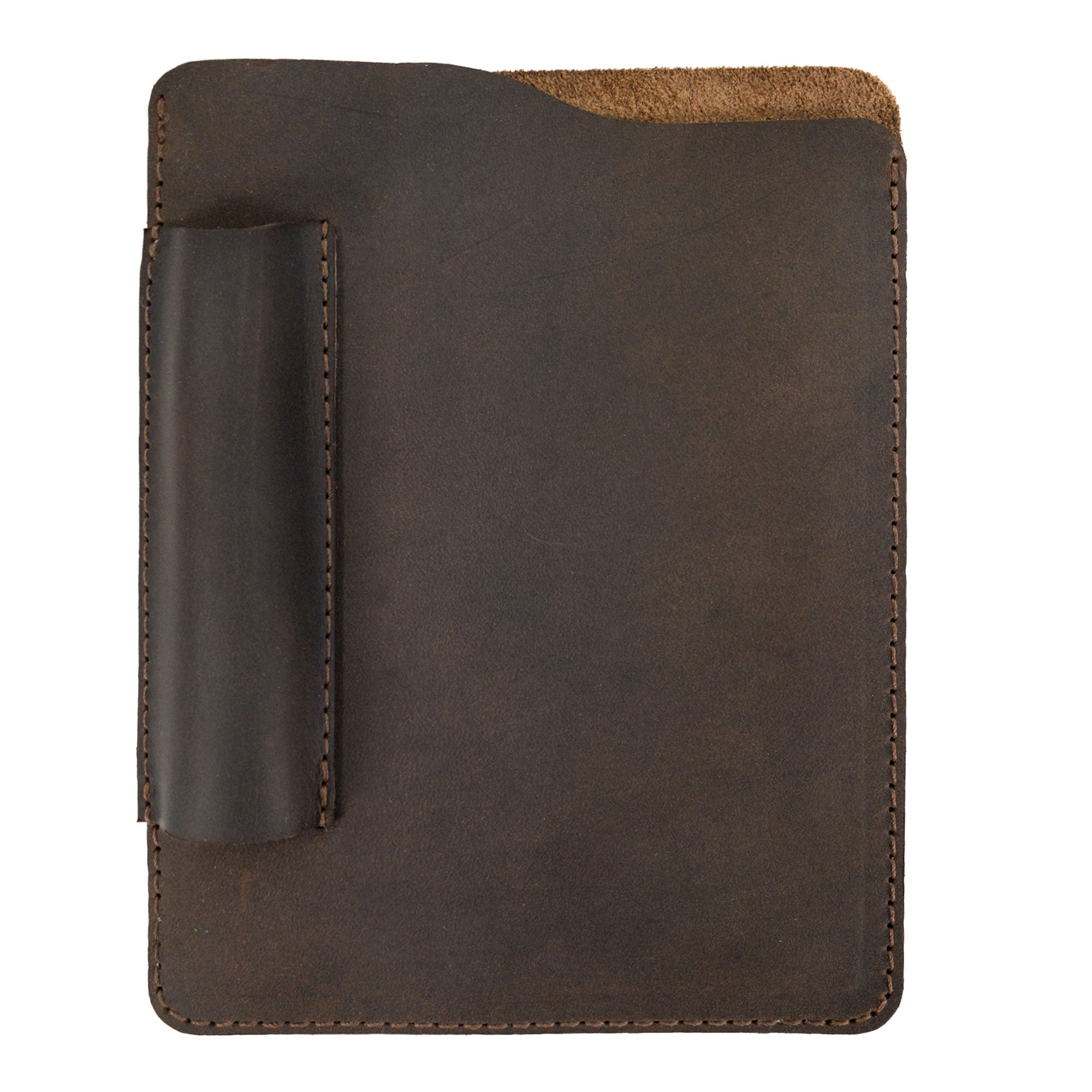Rectangular Case for Field Notes Notebook with Pen Slot - Stockyard X 'The Leather Store'