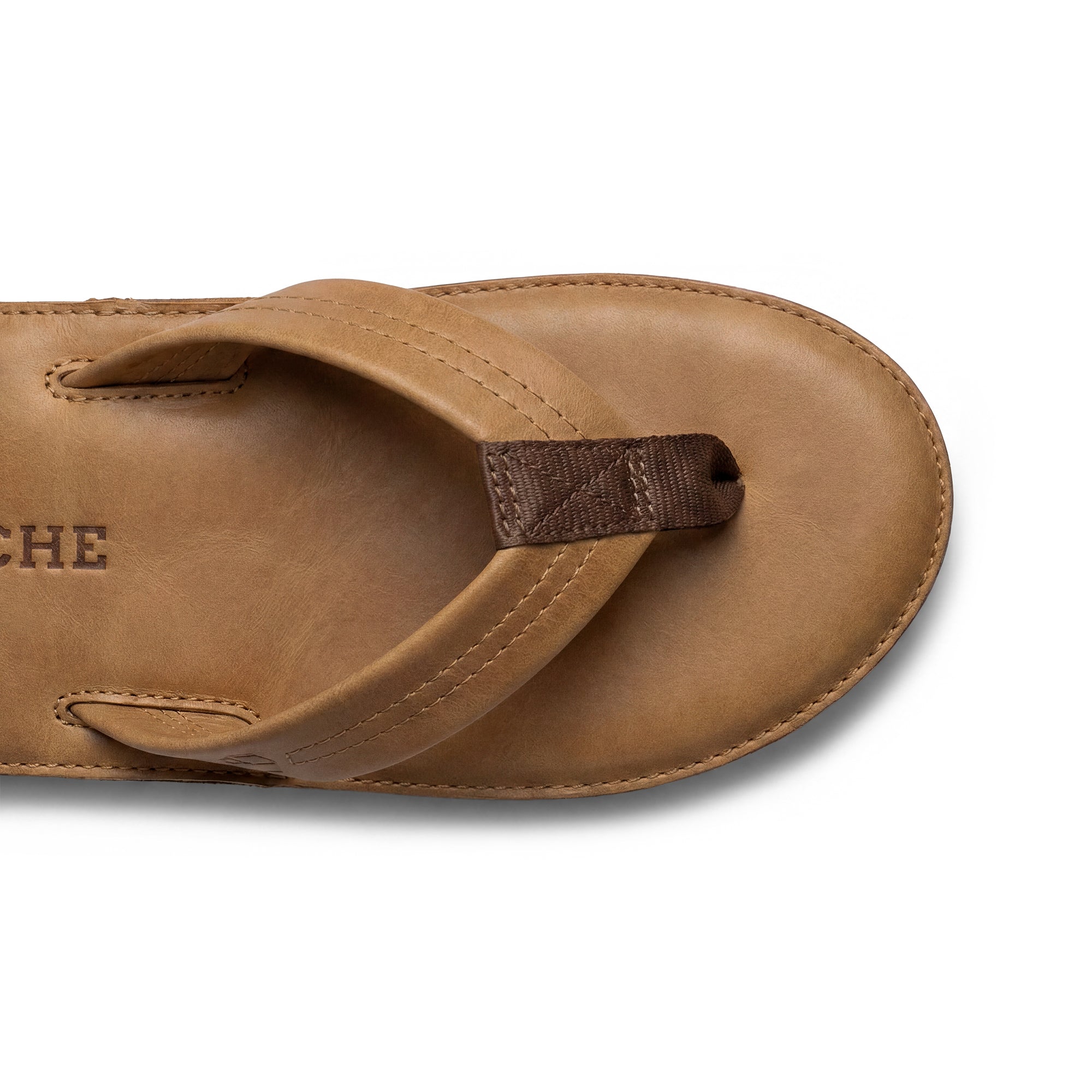 The South Shore Padded Leather Flip Flop (Women's)