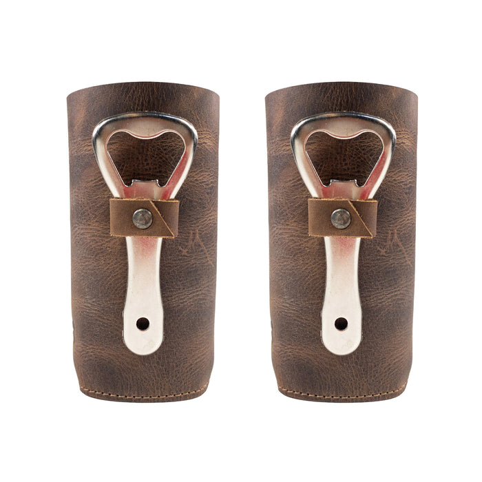 Beer Bottle Sleeve (Set of 2) - Stockyard X 'The Leather Store'