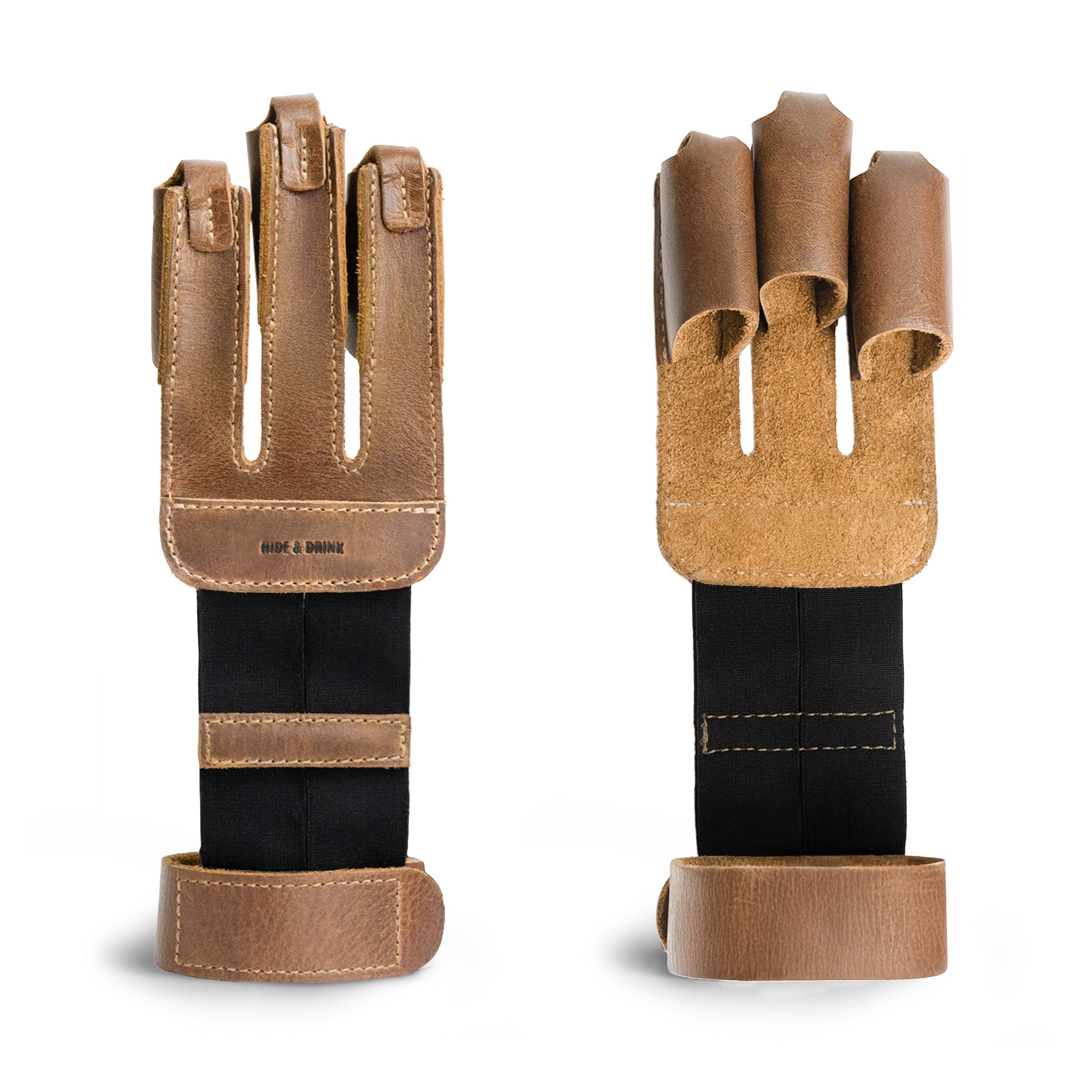 Three-Finger Archery Glove