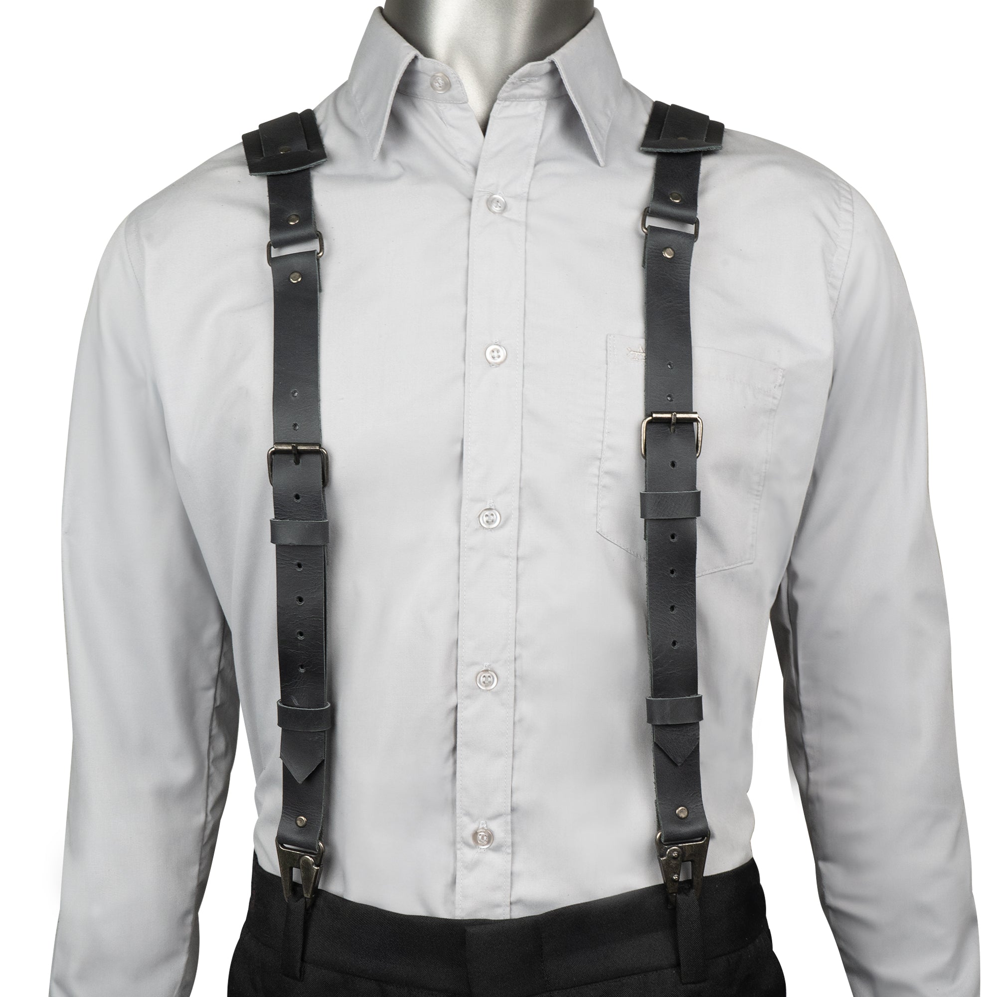Hipster Suspender with Adjustable Straps – StockyardX, The Leather
