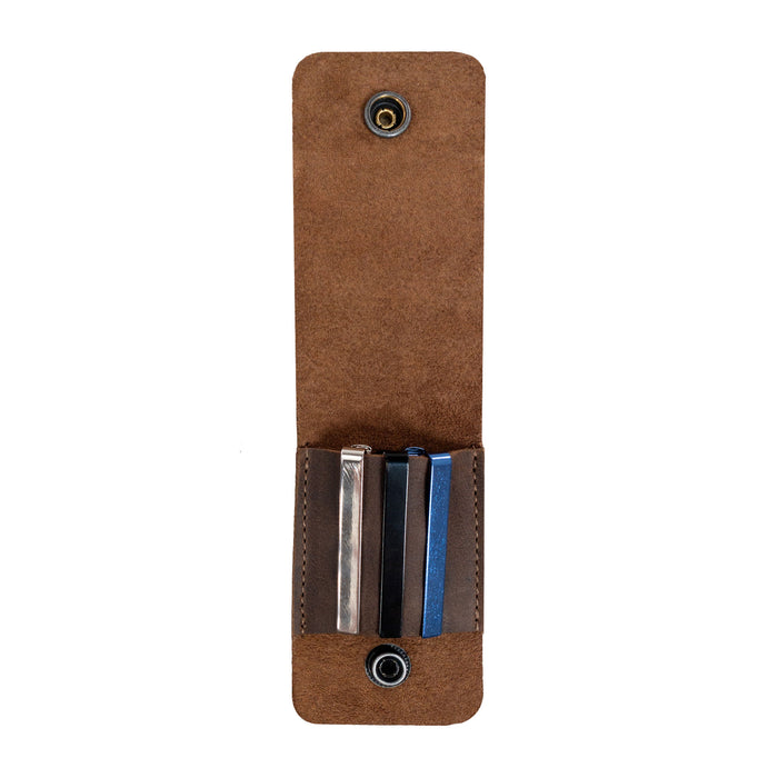 Set of 2 Tie Bar Cases - Stockyard X 'The Leather Store'