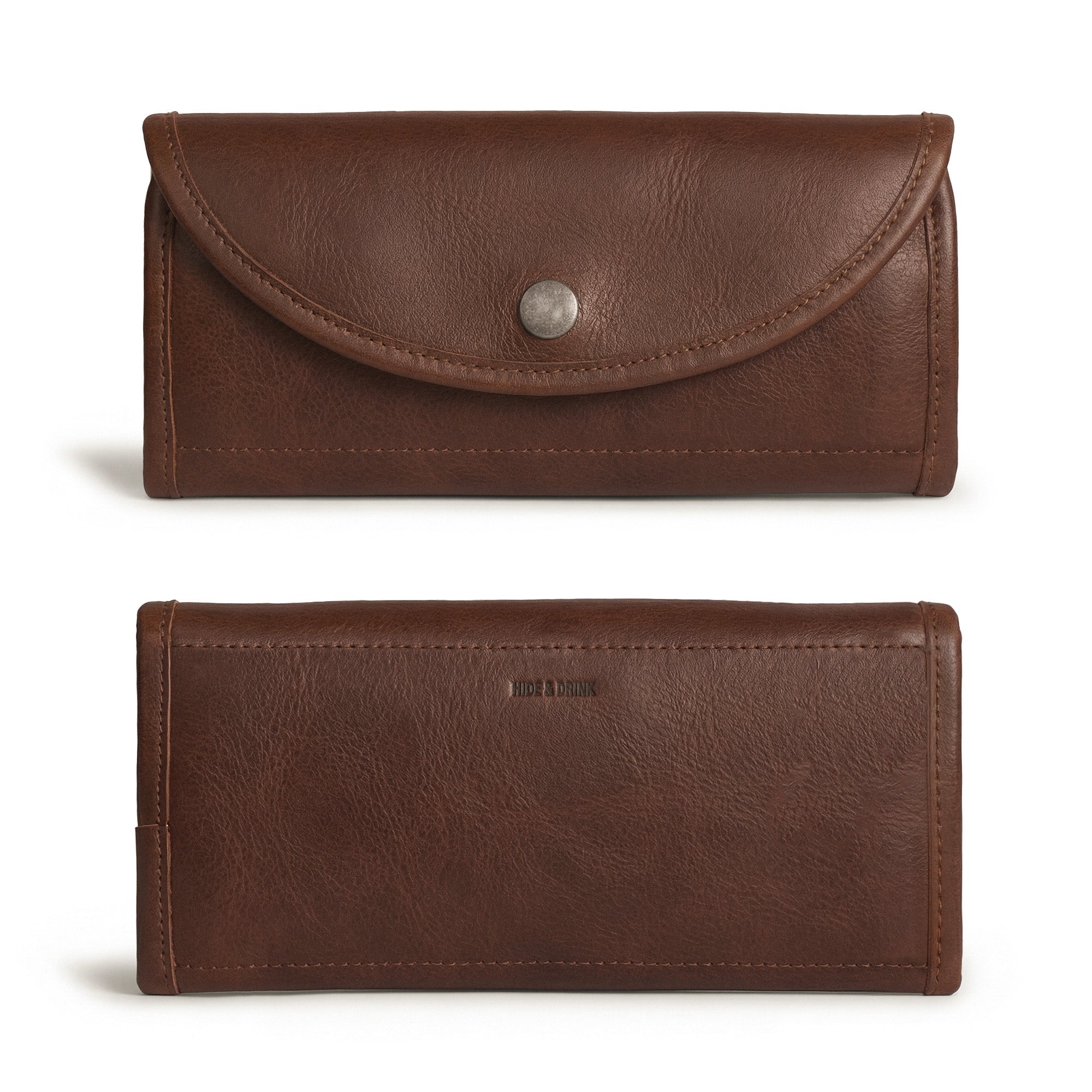 Single Snap Zippered Wallet – StockyardX, The Leather Store