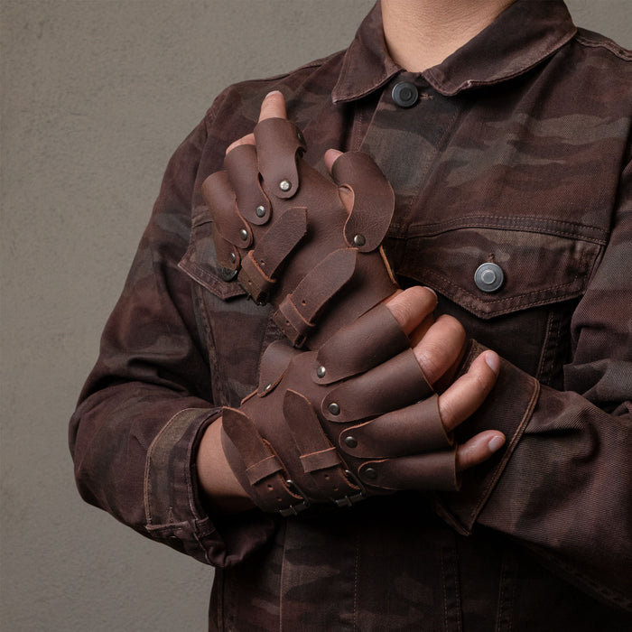 Set of 2 Steampunk Gloves