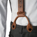 Set of 3 Button End Attachments for Suspenders - Stockyard X 'The Leather Store'