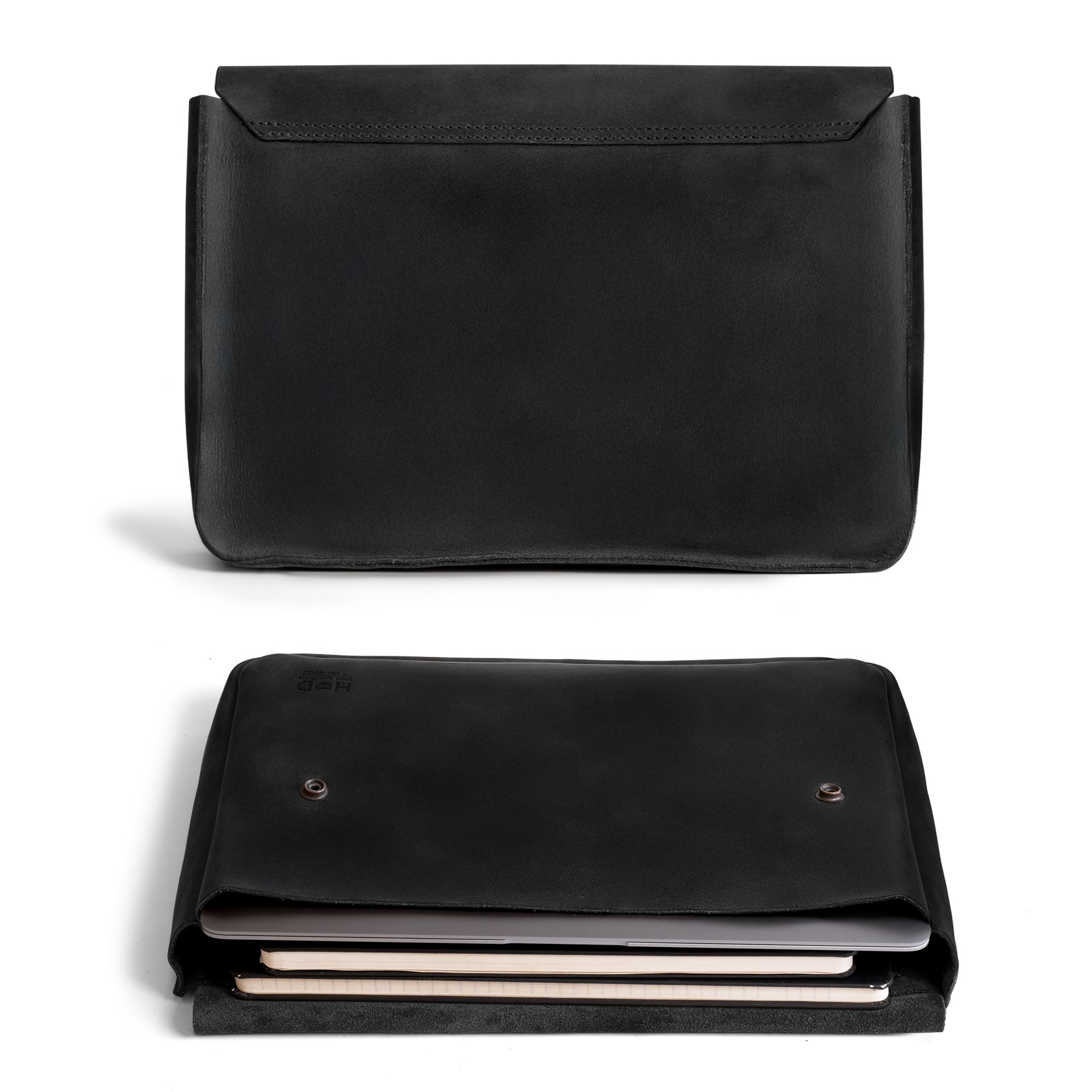 Stylish display of Hide & Drink's Vintage Folder Holder highlighting its exquisite Handmade Leather. This Document Holder combines vintage envelope aesthetics with Full Grain Leather construction, showcasing the excellence of Small Batch Production from La Antigua Guatemala & Oaxaca Mexico.