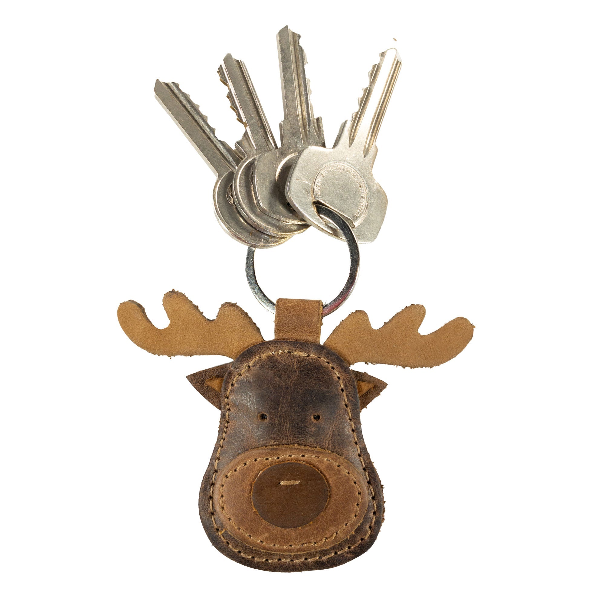 Moose Keychain - Stockyard X 'The Leather Store'