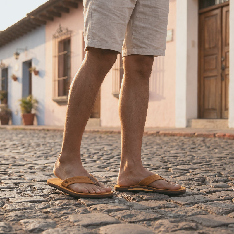 The North Shore Leather Flip Flop