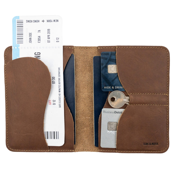 Passport Wallet W/Key Slot