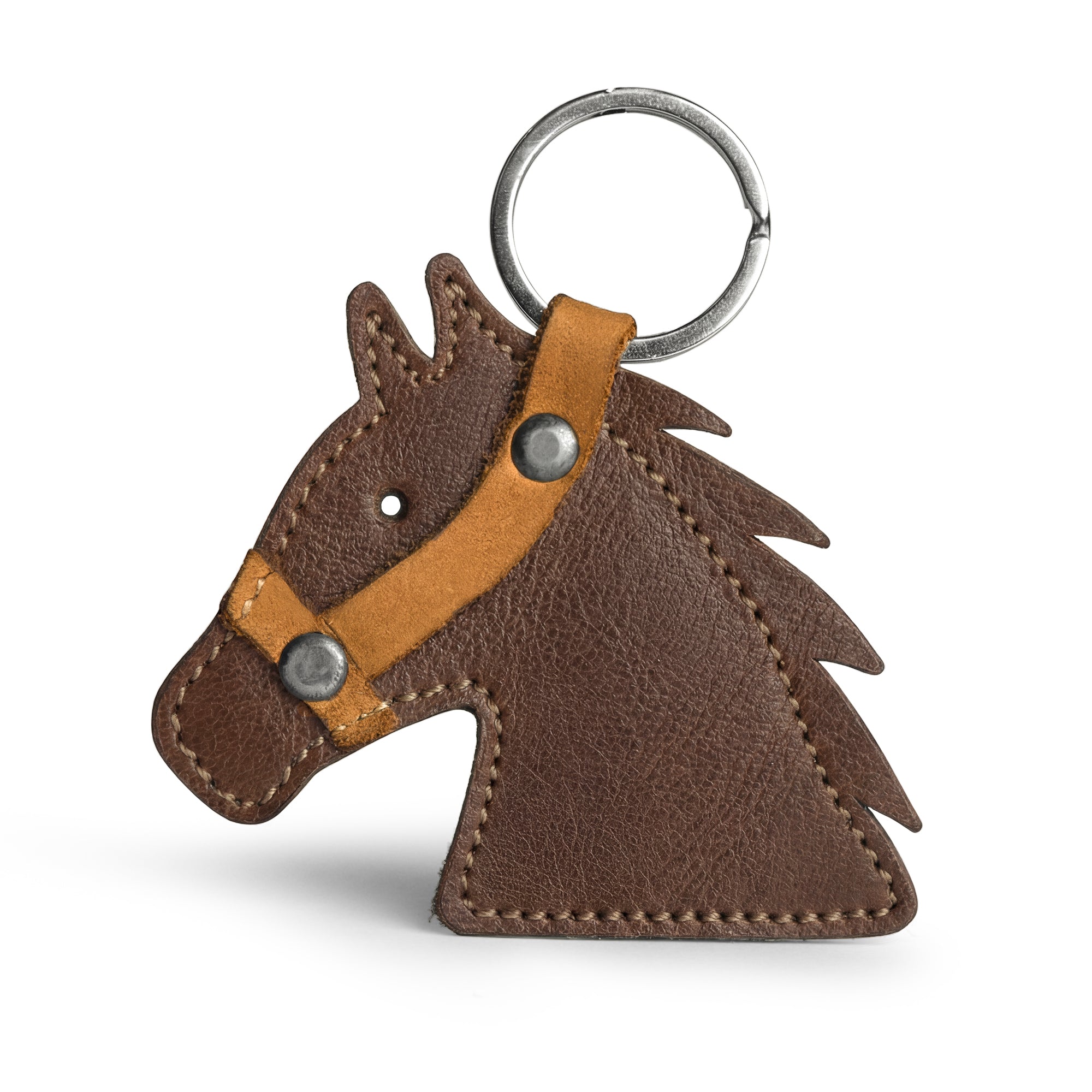 Horse Head Keychain – StockyardX, The Leather Store
