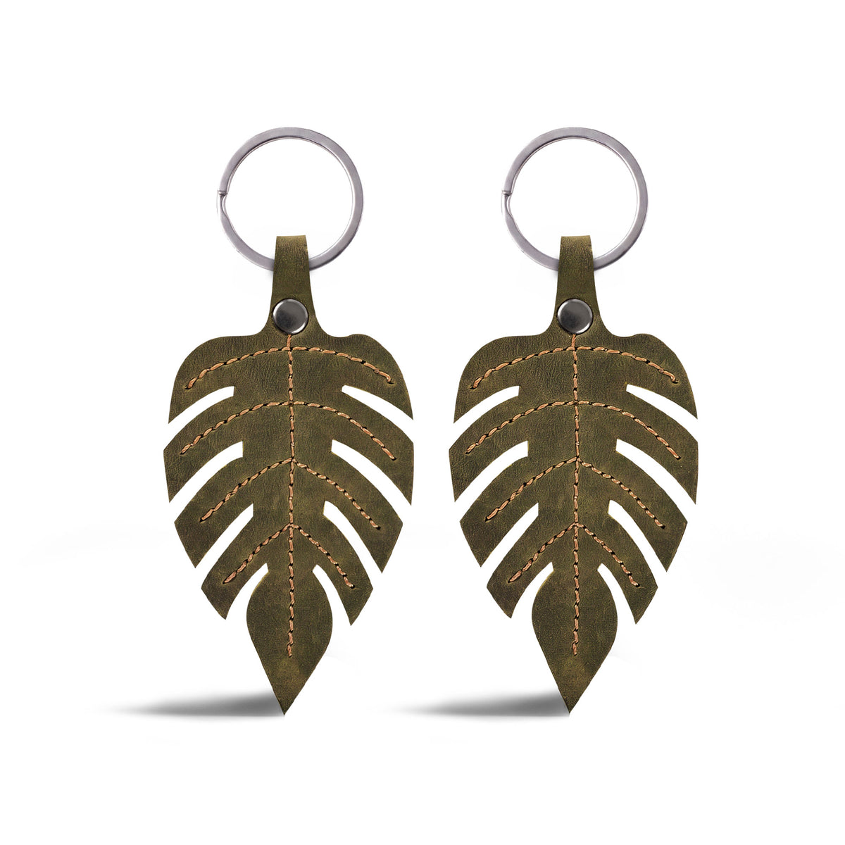 Compound Leaves Keychain