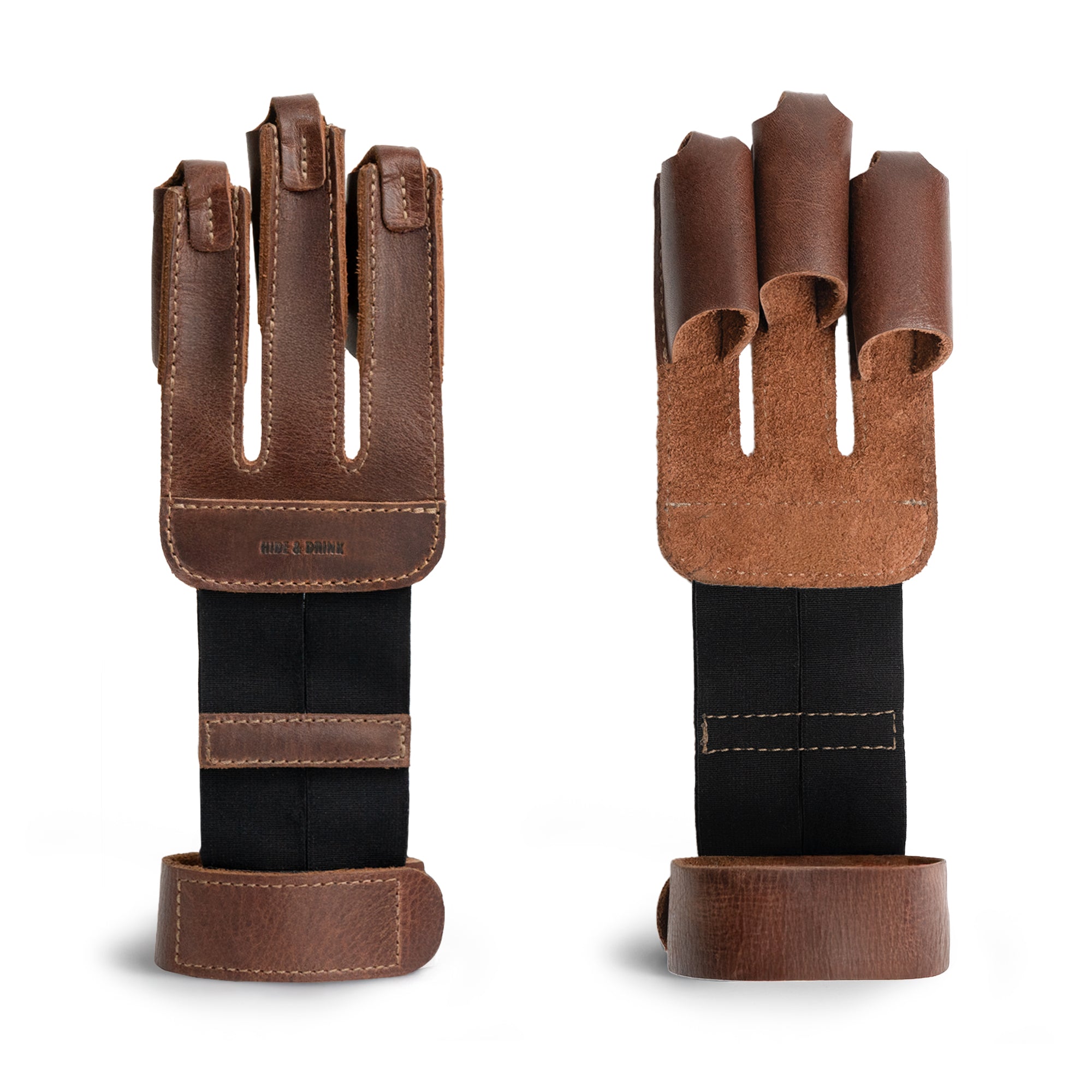 Three-Finger Archery Glove - Stockyard X 'The Leather Store'