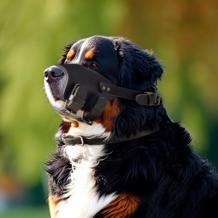 Adjustable Dog Muzzle - Stockyard X 'The Leather Store'