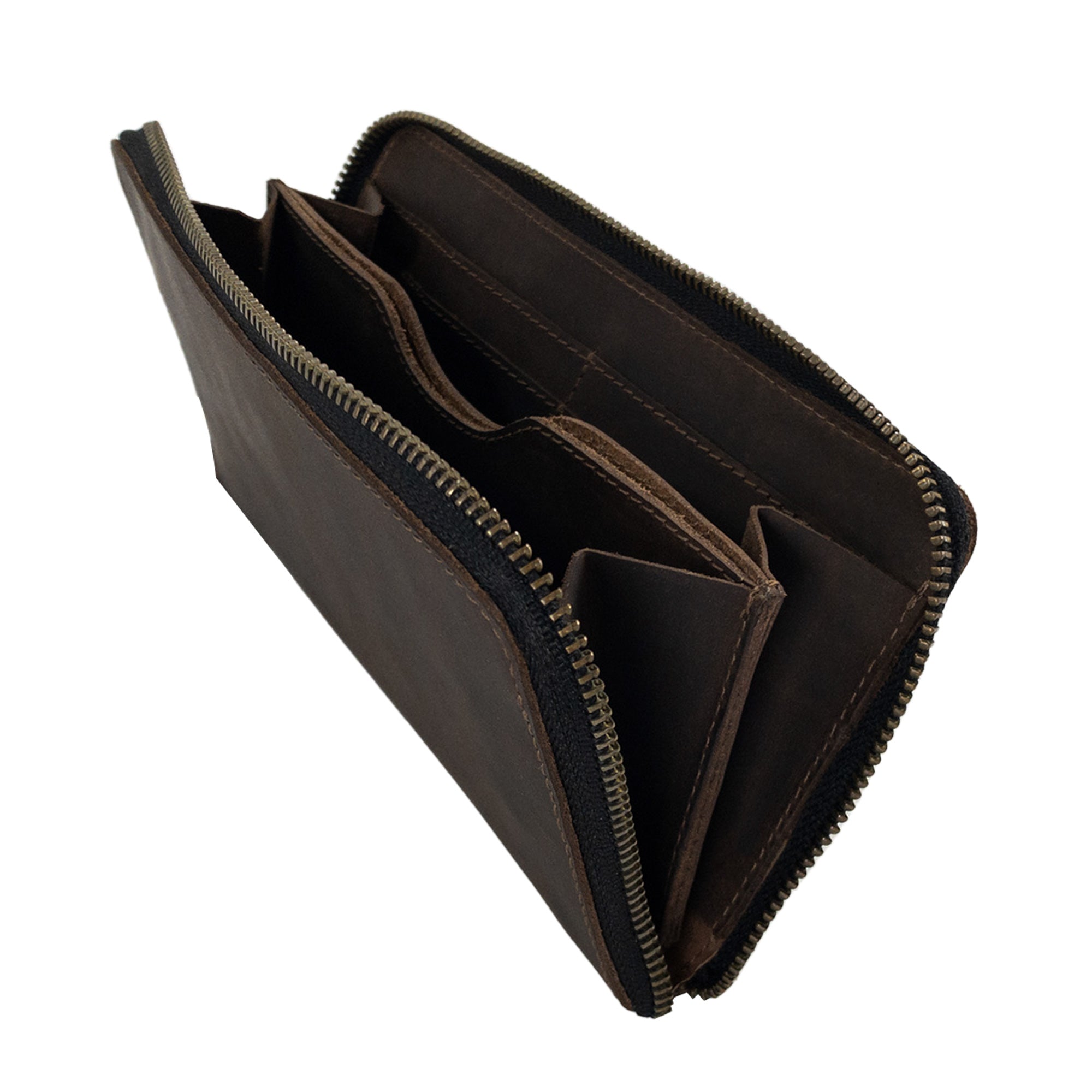 Accordion Zippered Wallet - Stockyard X 'The Leather Store'