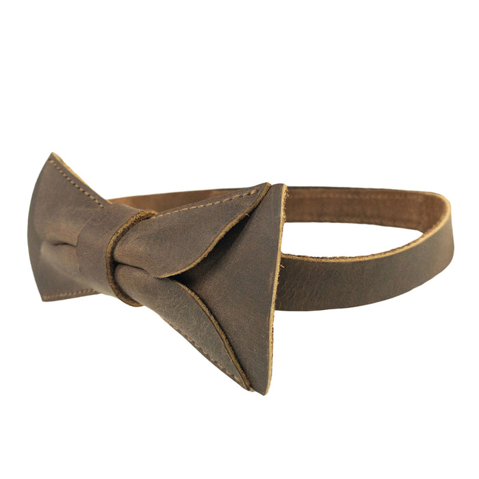 Tiny Bow Tie for Groomsmen - Stockyard X 'The Leather Store'