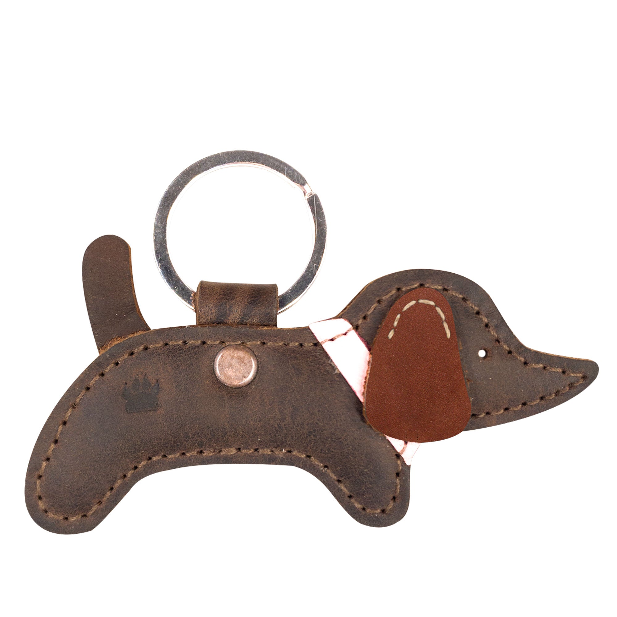 Hot Dog Keychain - Stockyard X 'The Leather Store'