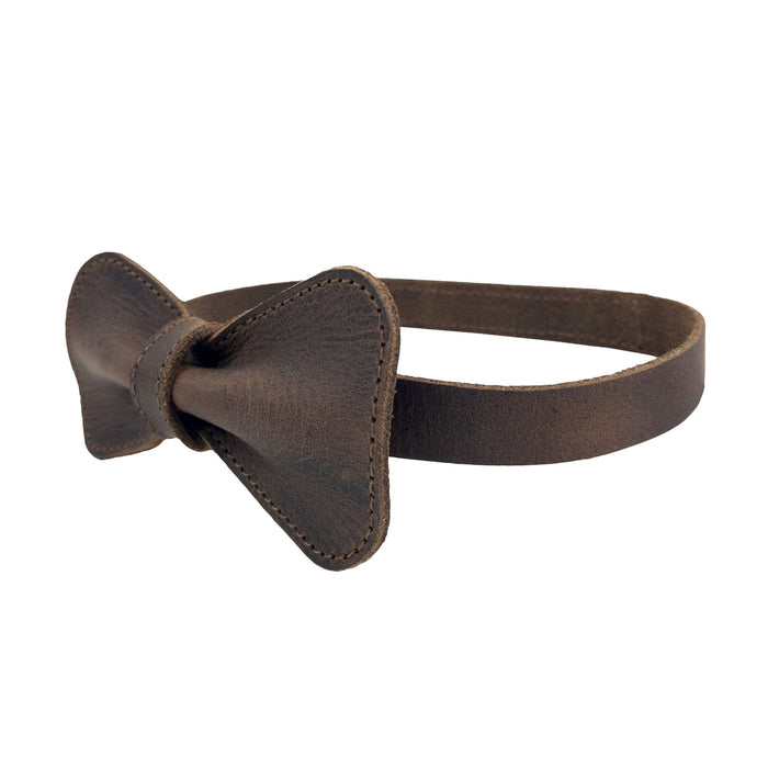 Rounded Bow Tie for Groomsmen - Stockyard X 'The Leather Store'