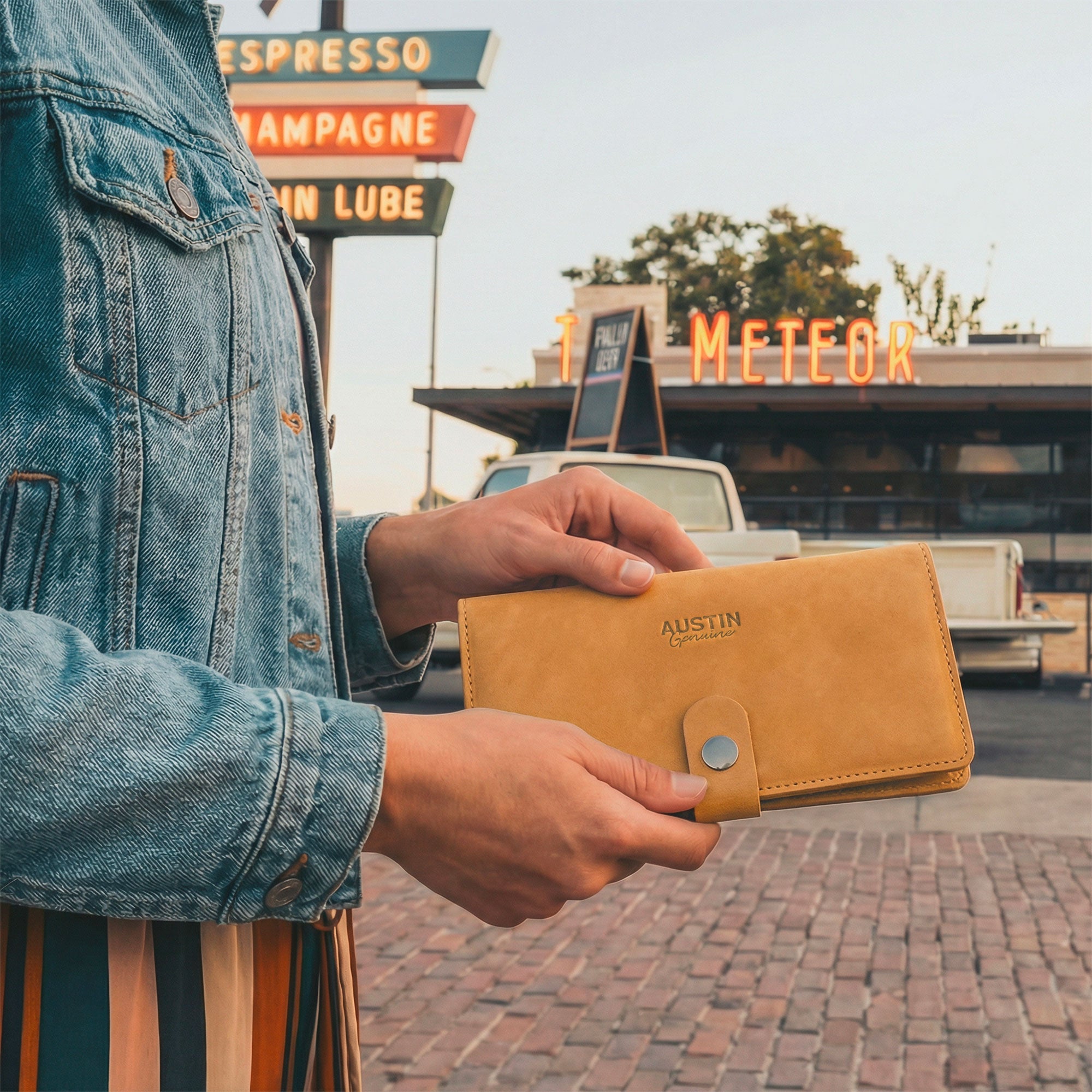 The Lamar Long Bifold Wallet