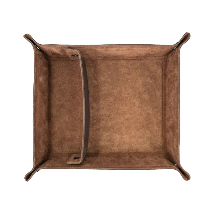 Rectangular Catchall with Removable Compartement - Stockyard X 'The Leather Store'