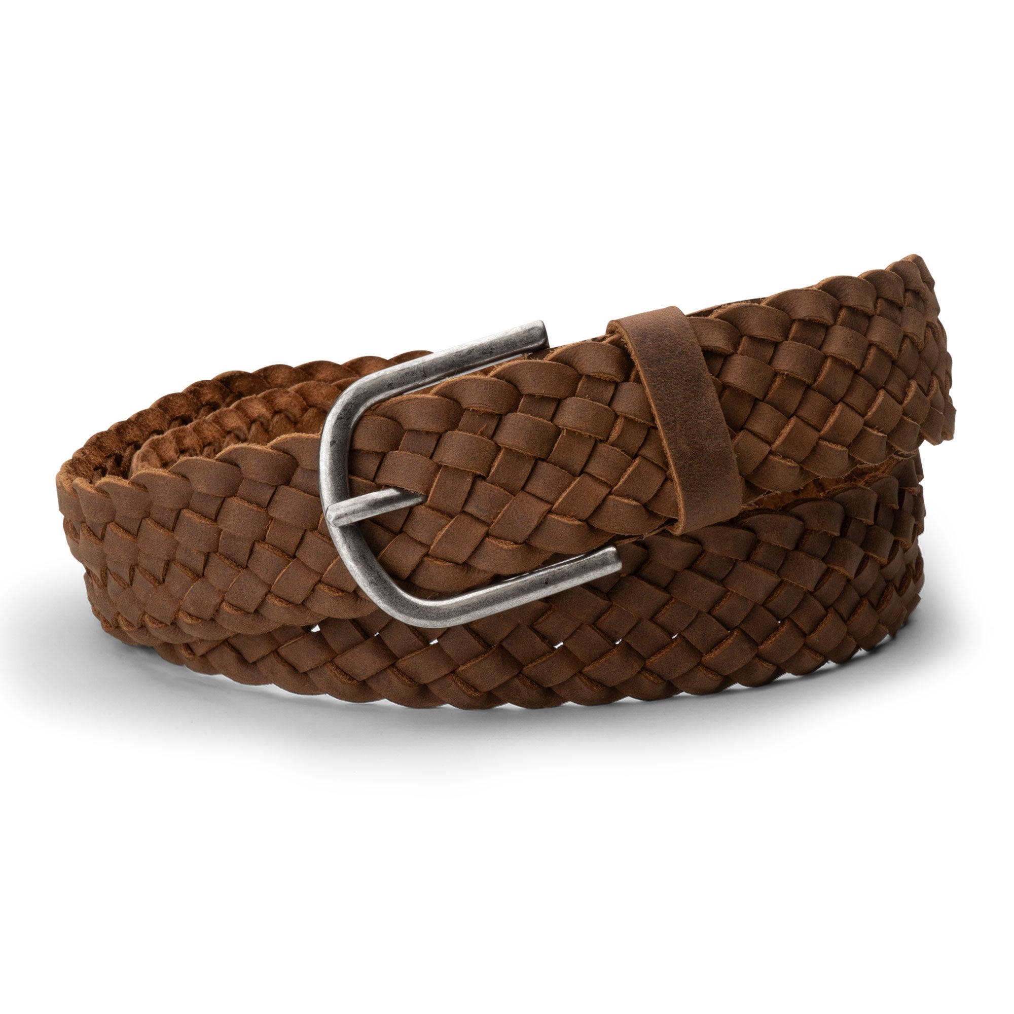 Single-Piece Braided Belt – StockyardX, The Leather Store