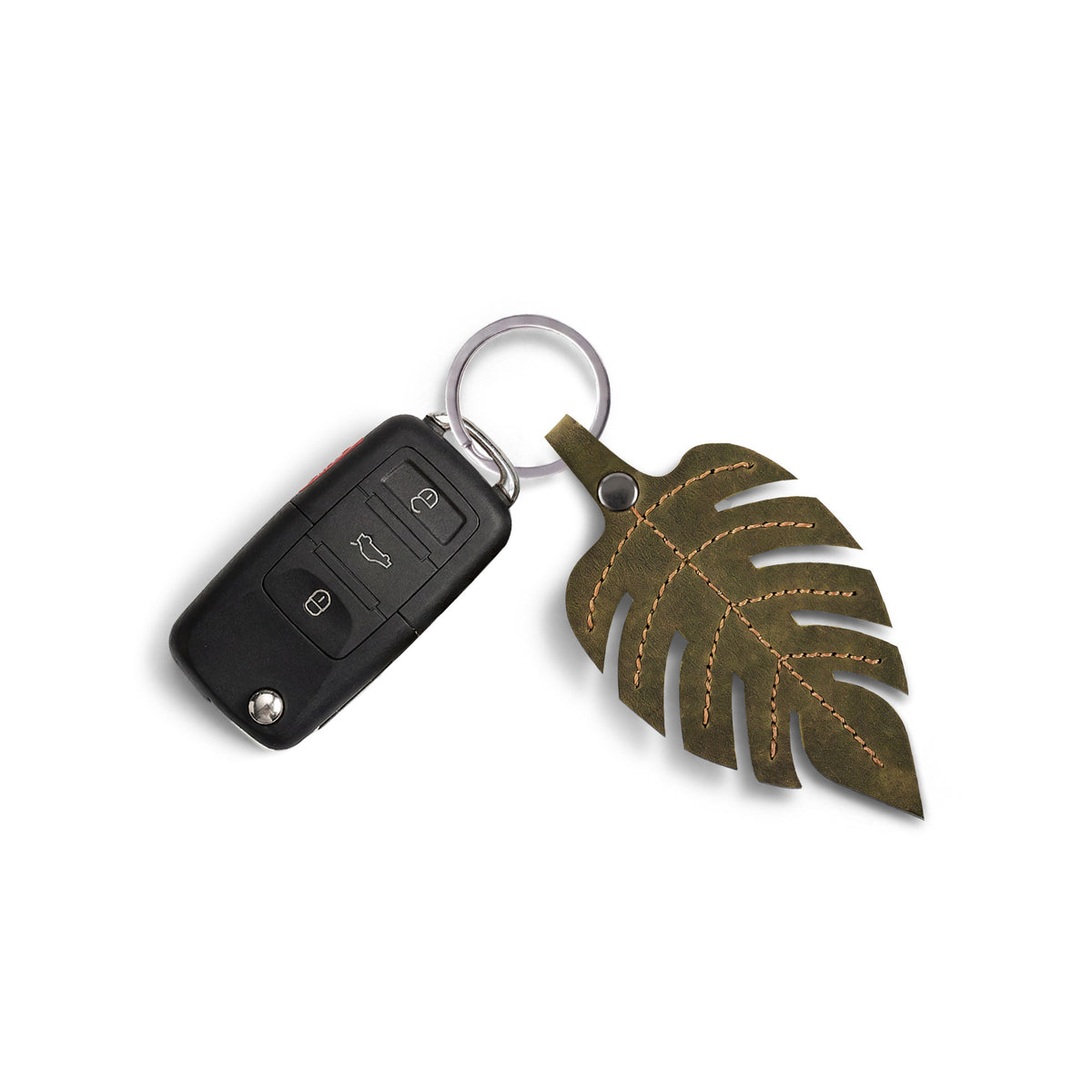 Compound Leaves Keychain
