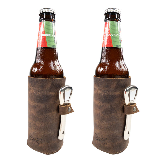 Beer Bottle Sleeve (Set of 2) - Stockyard X 'The Leather Store'