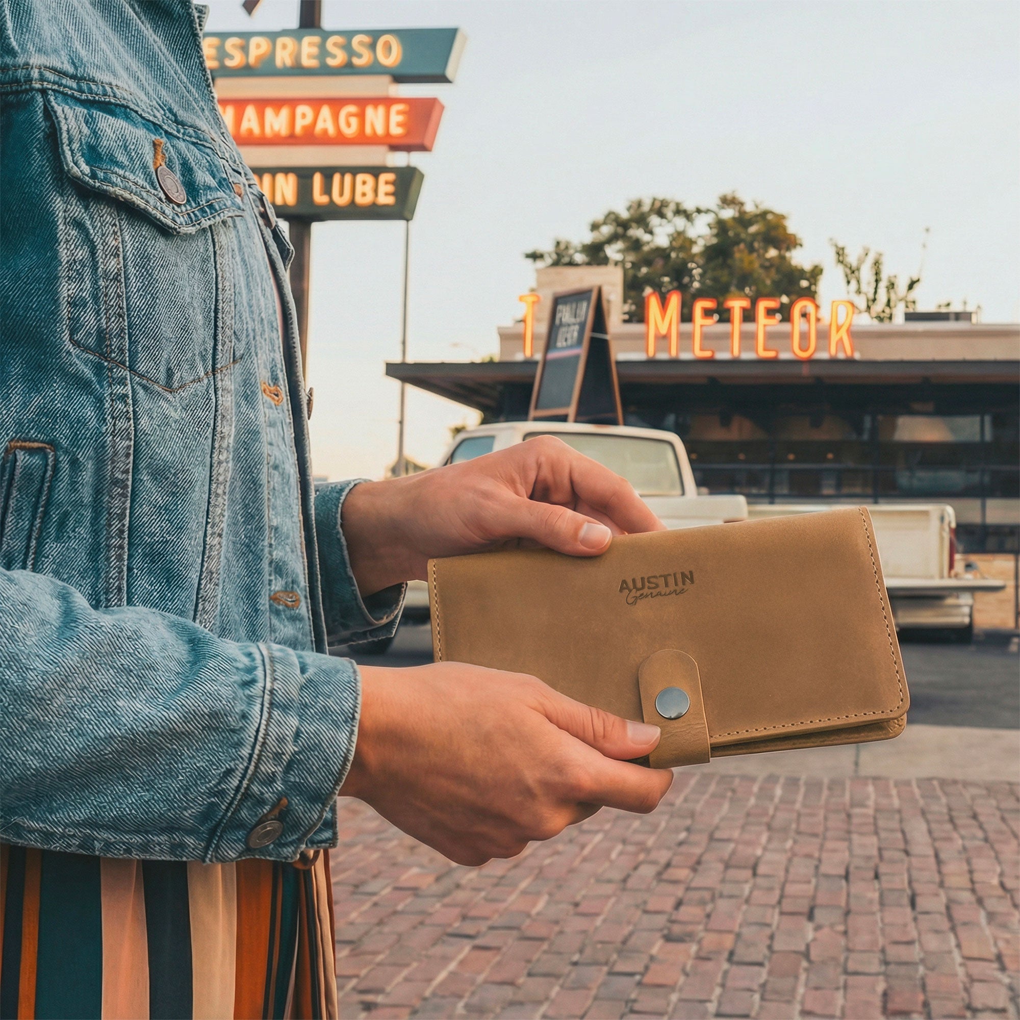 The Lamar Long Bifold Wallet