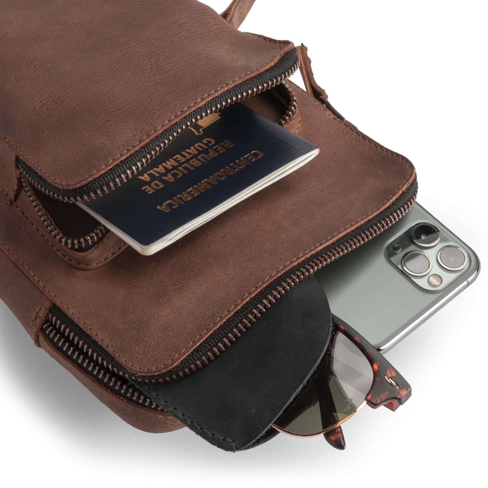 Traveler Sling Bag – StockyardX, The Leather Store