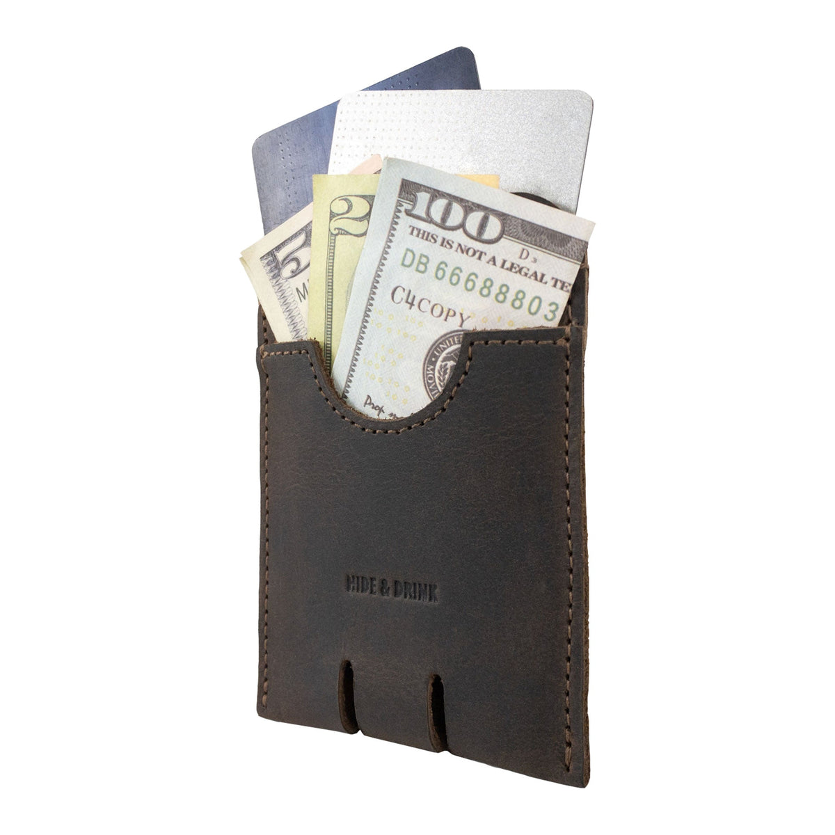 Push Card Holder – StockyardX, The Leather Store
