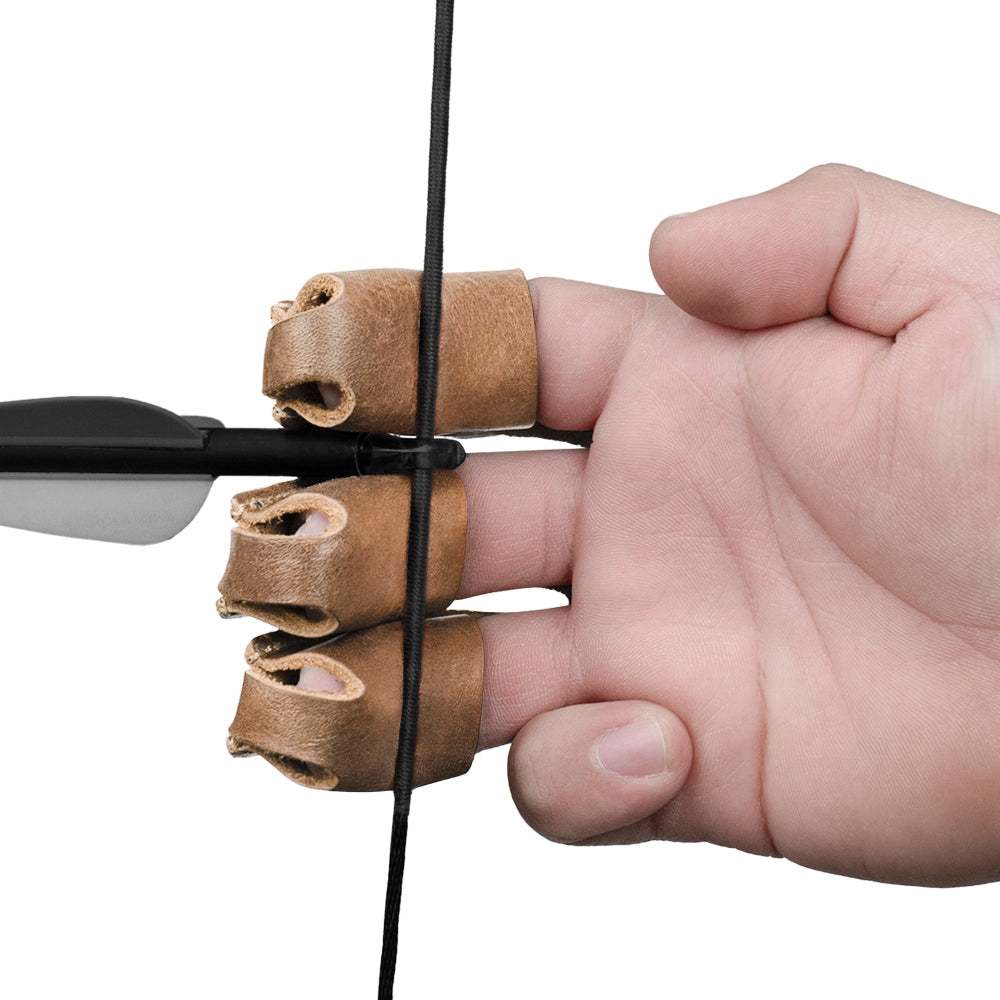 Three-Finger Archery Glove