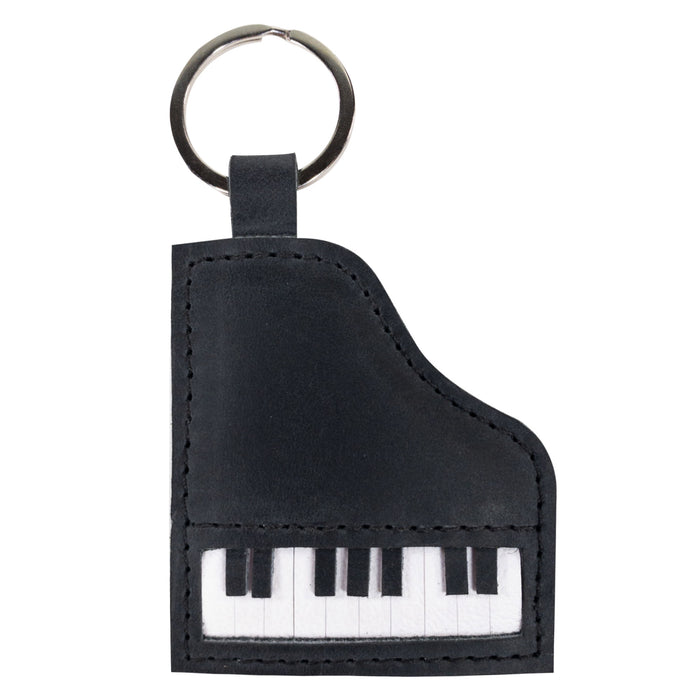 Piano-Shaped Keychain
