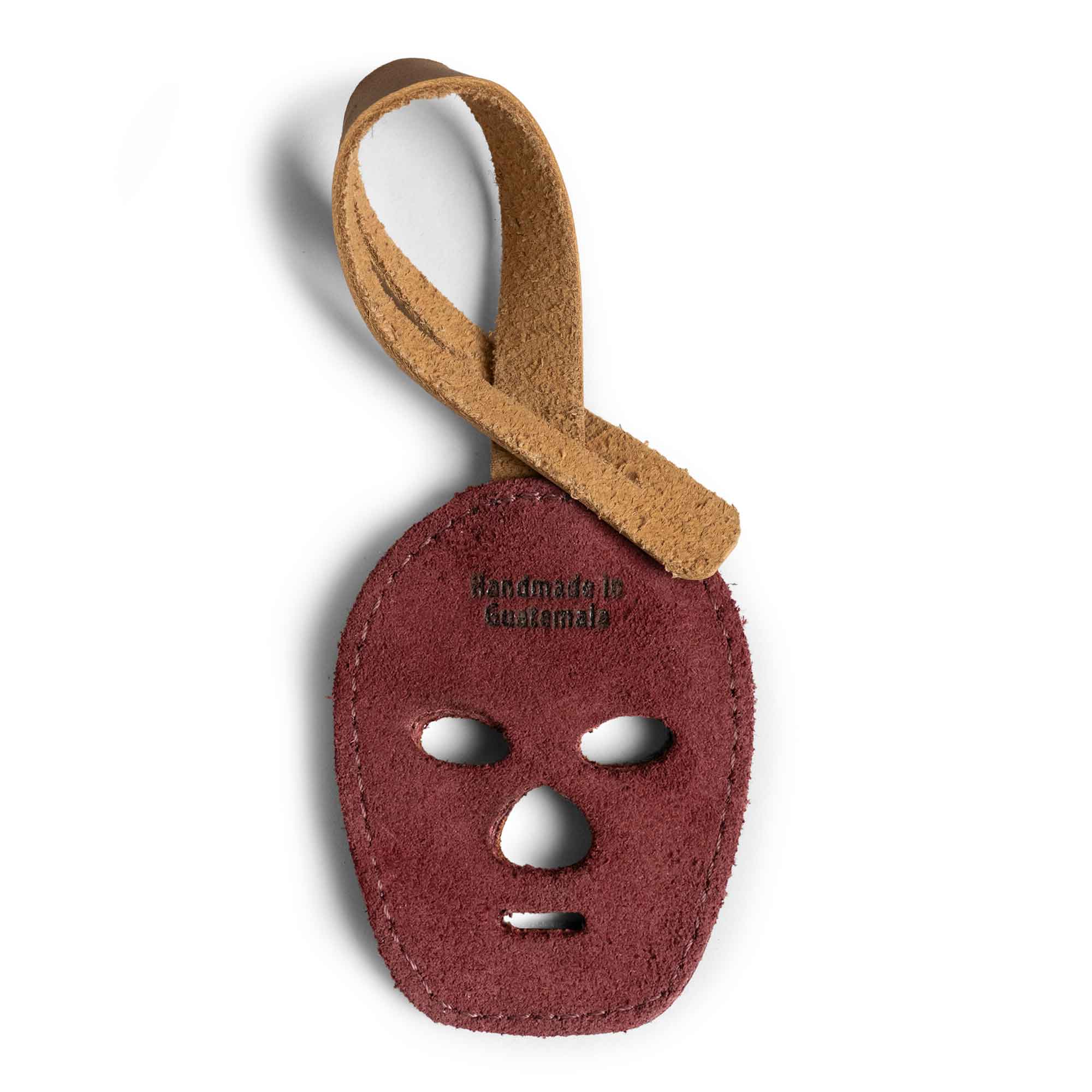 Hide & Drink Bag Charms displaying a charming owl design, perfect charm for handbags. This accessory serves as a purse charm for tote & backpacks made from durable full grain leather. Each piece embodies StockyardX's small batch production methods, showcasing hand cut, hand sewn craftsmanship and fire branding, handmade in La Antigua Guatemala & Oaxaca Mexico.