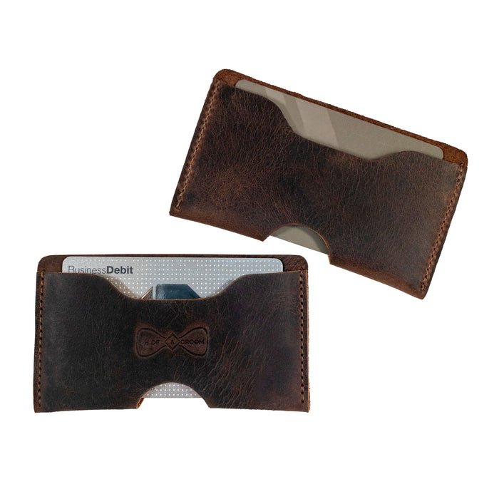 Set of 2 Wallets for Groomsmen - Stockyard X 'The Leather Store'
