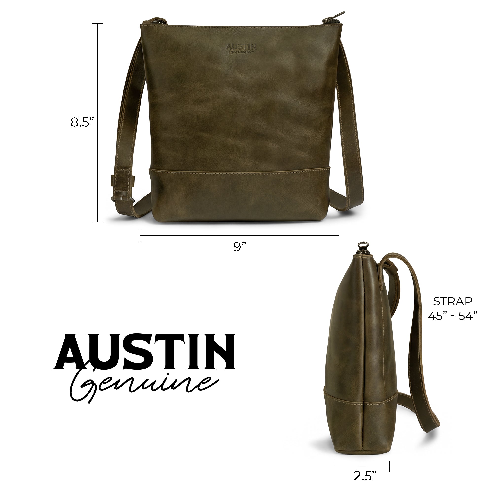 The Zilker Crossbody Bag