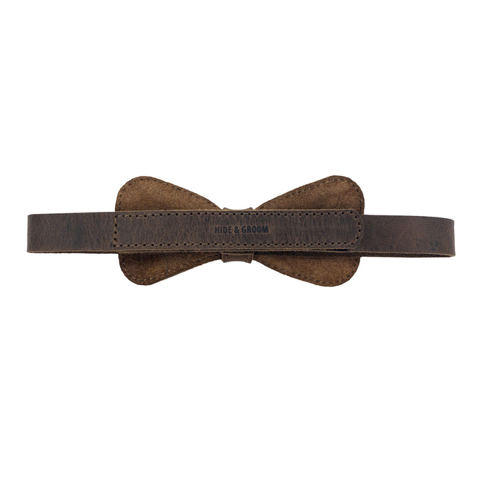 Rounded Bow Tie for Groomsmen - Stockyard X 'The Leather Store'