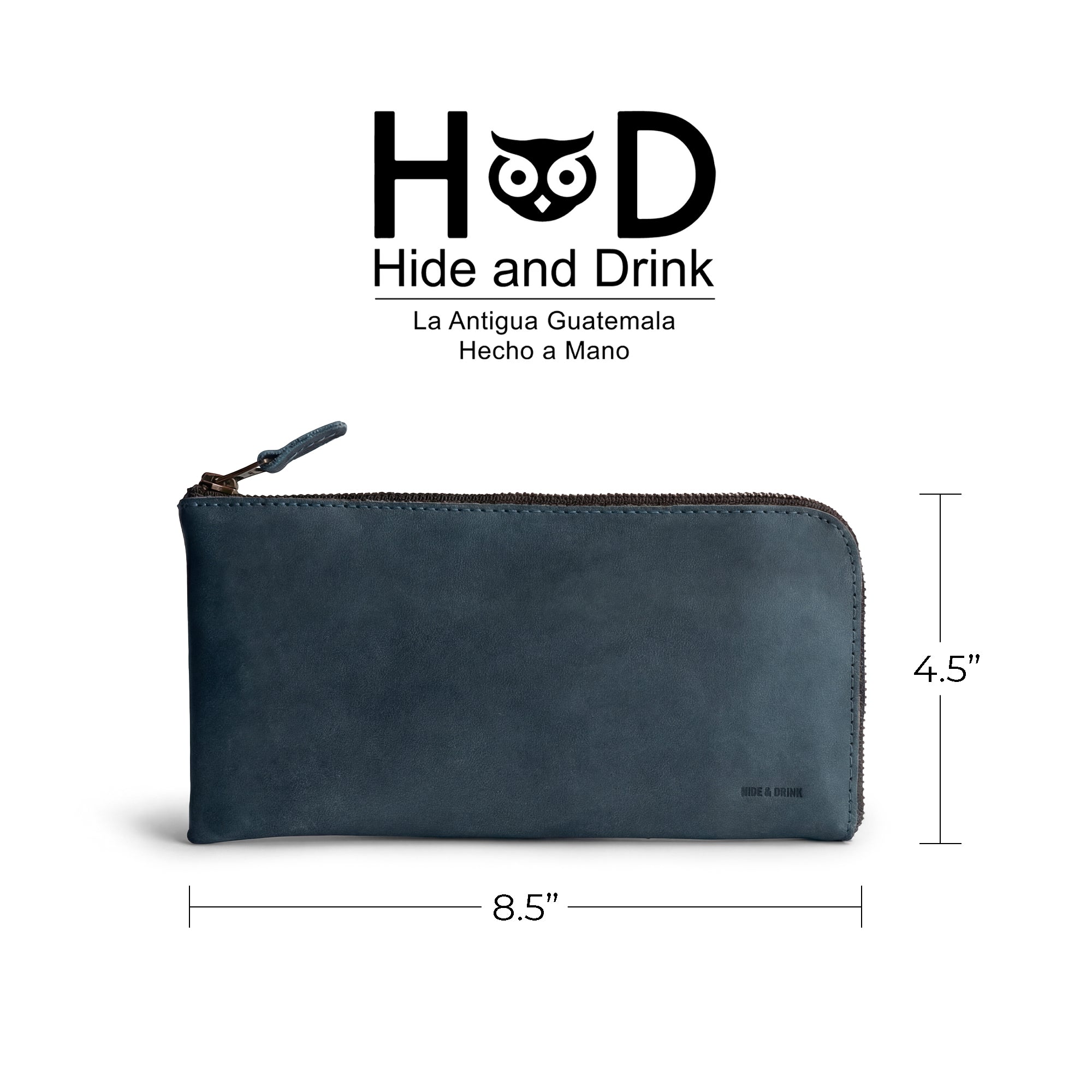Large Zippered Wallet