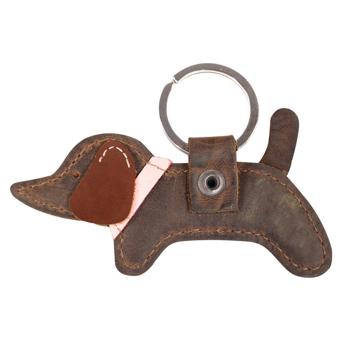 Hot Dog Keychain - Stockyard X 'The Leather Store'