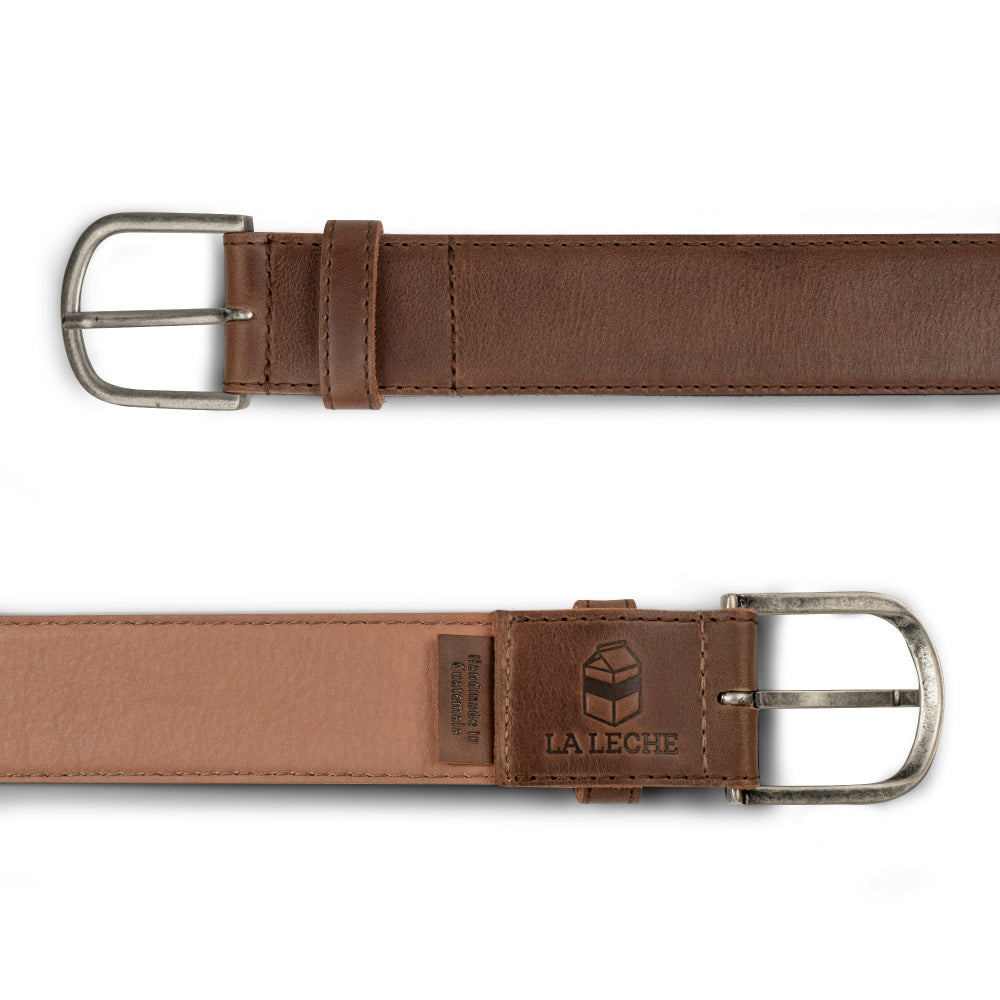 Leather Belt with Glove Liner