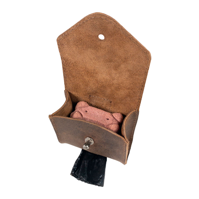 Dog Treat Bag/Poop Bag Dispenser - Stockyard X 'The Leather Store'