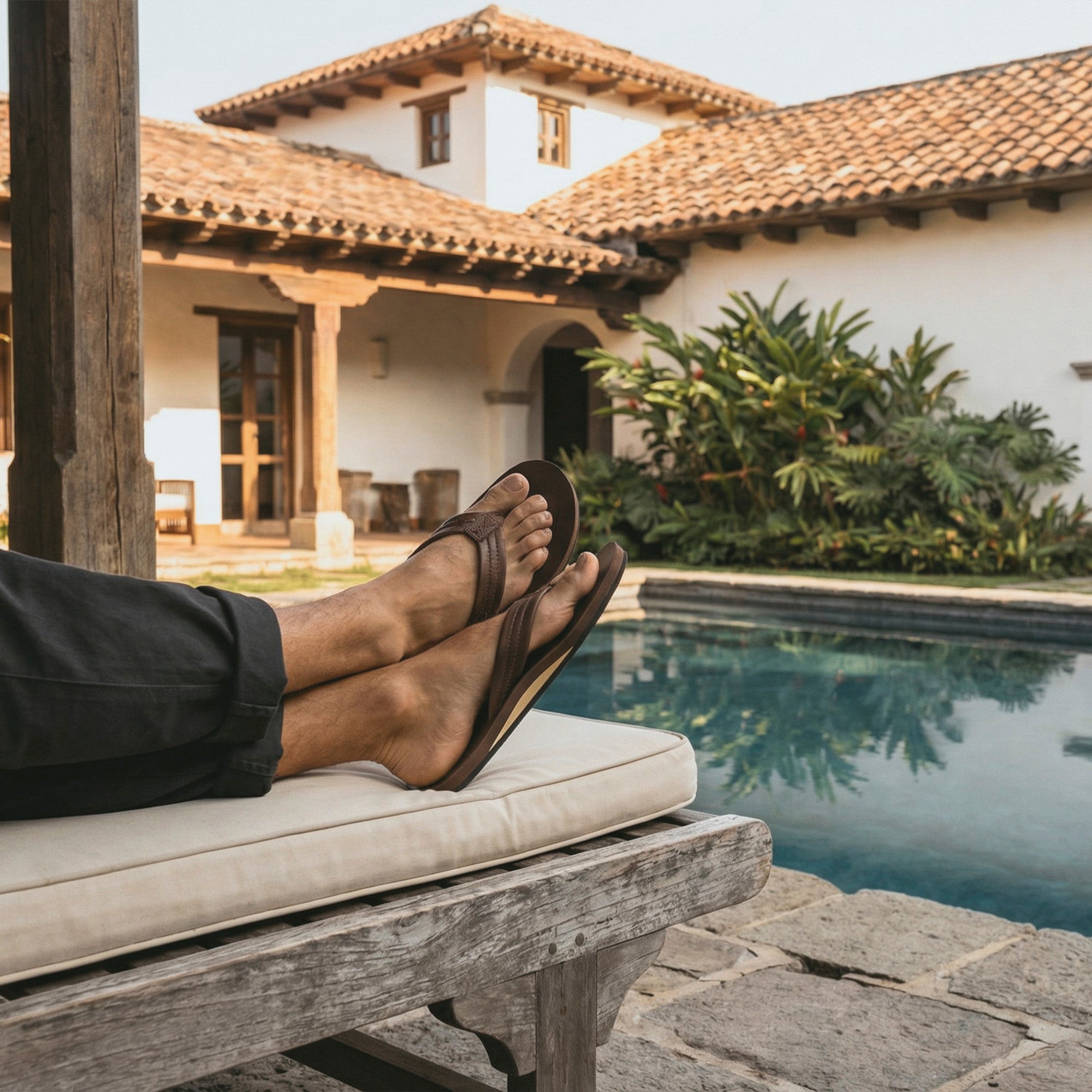 The North Shore Leather Flip Flop