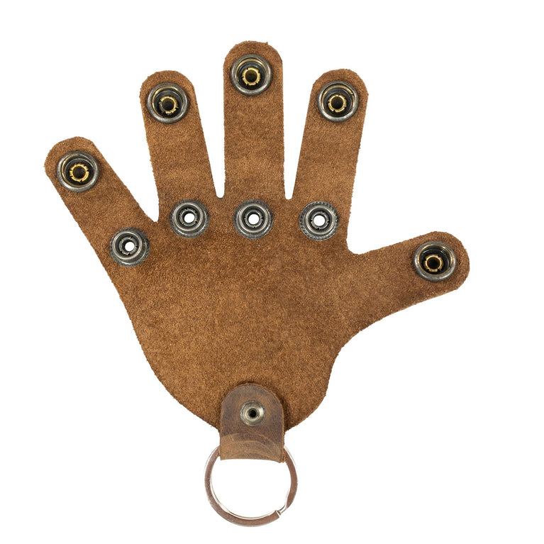 Hand Keychain - Full Grain Leather – StockyardX, The Leather Store