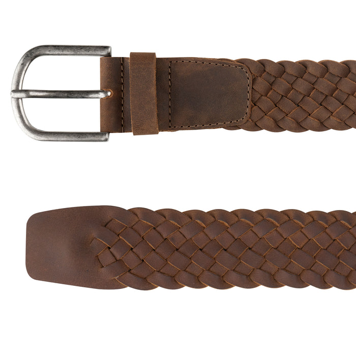 Single-Piece Braided Belt