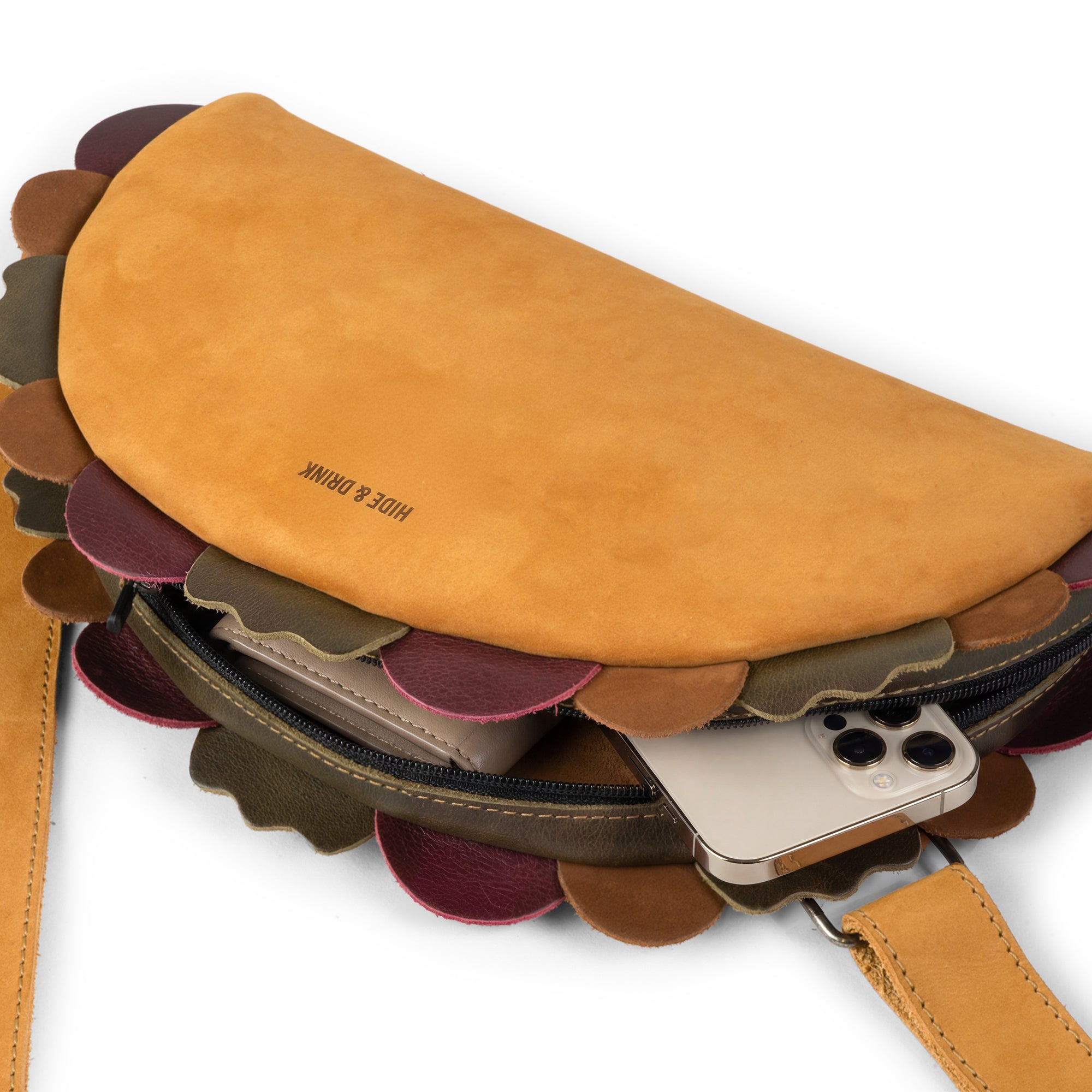 Taco-Shaped Crossbody Bag – StockyardX, The Leather Store