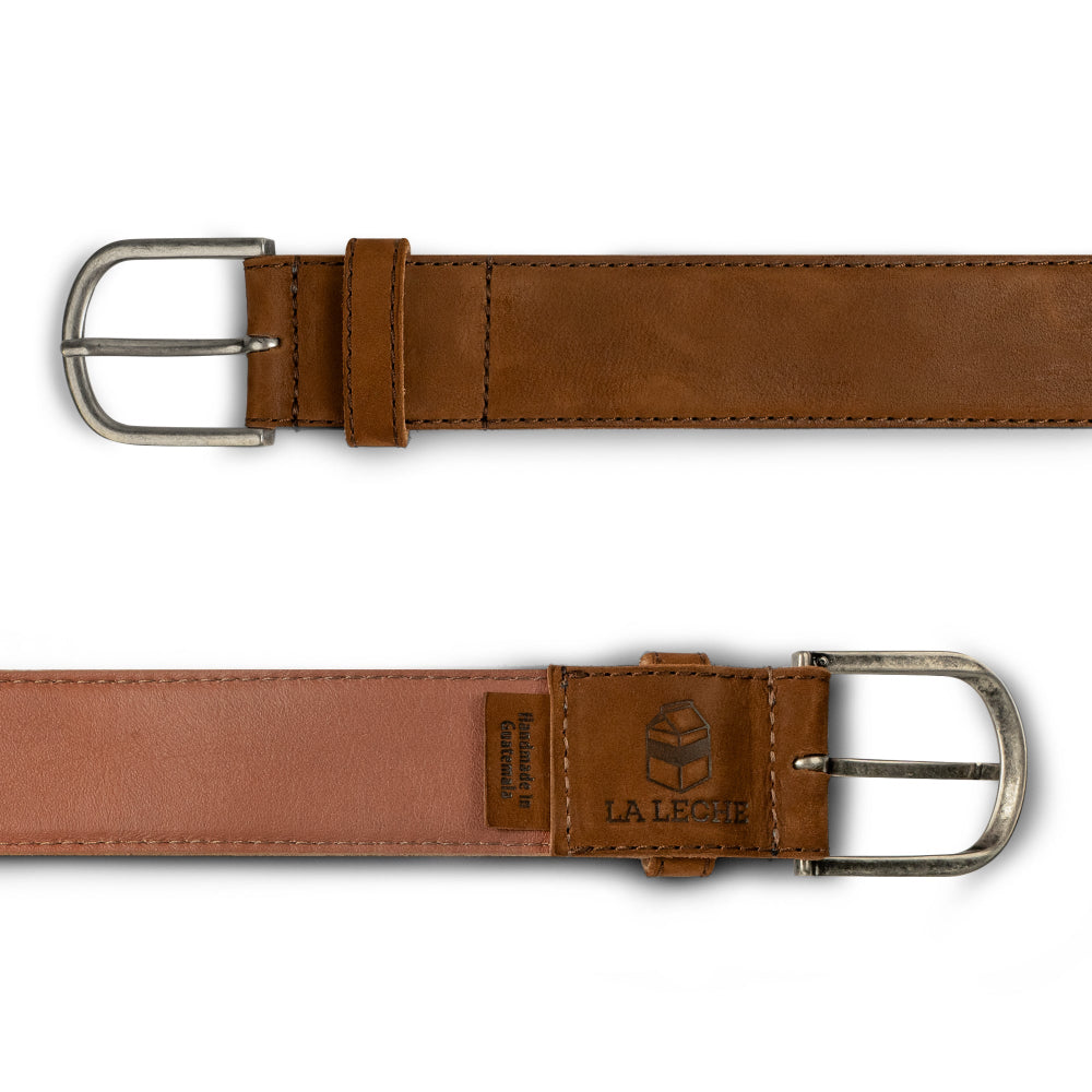 Leather Belt with Glove Liner