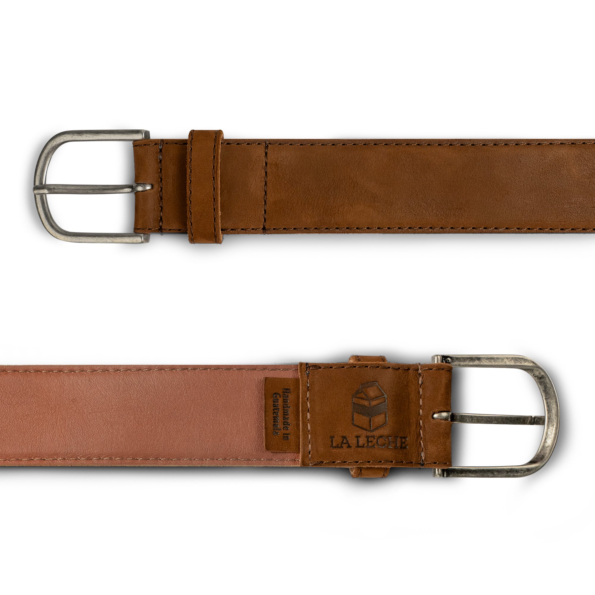 Leather Belt with Glove Liner