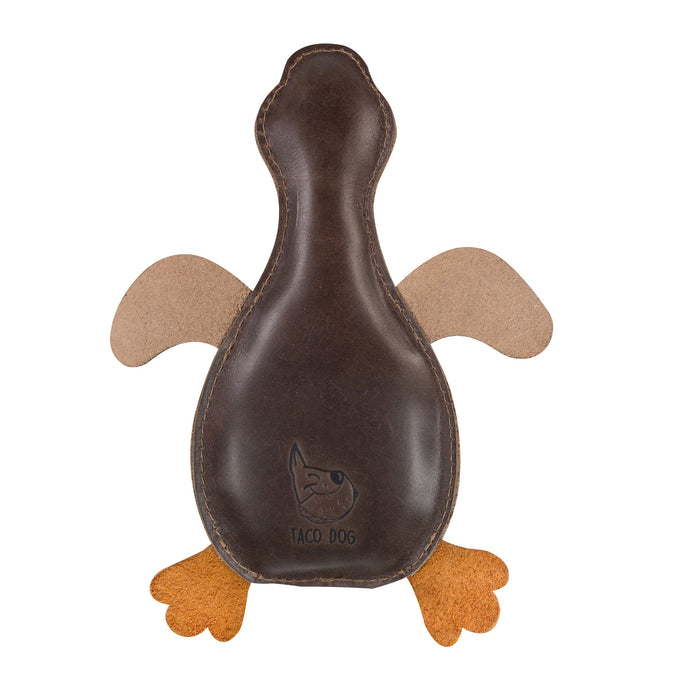 Duck-Shaped Chew Dog Toy - Stockyard X 'The Leather Store'