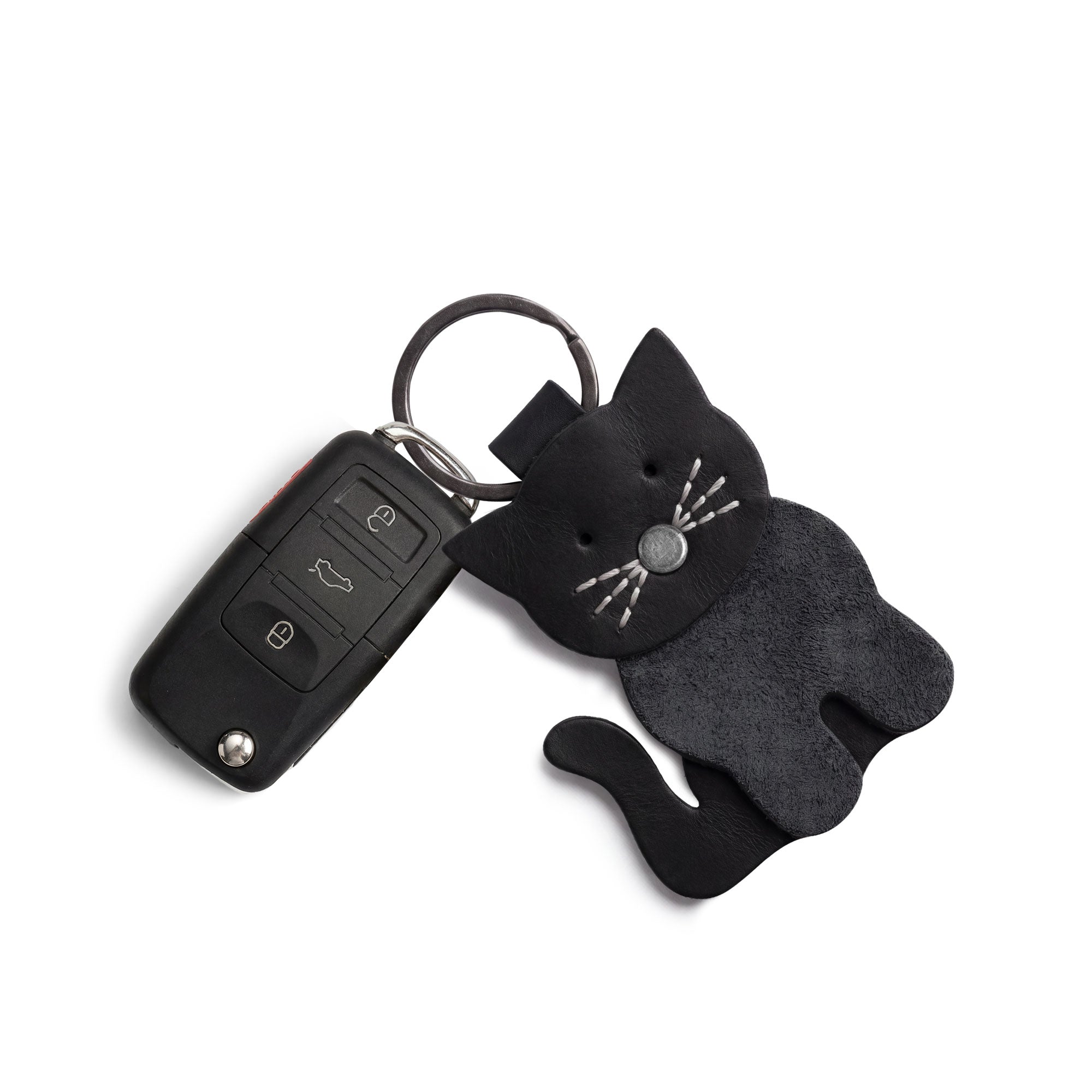 Cat Layered Keychain