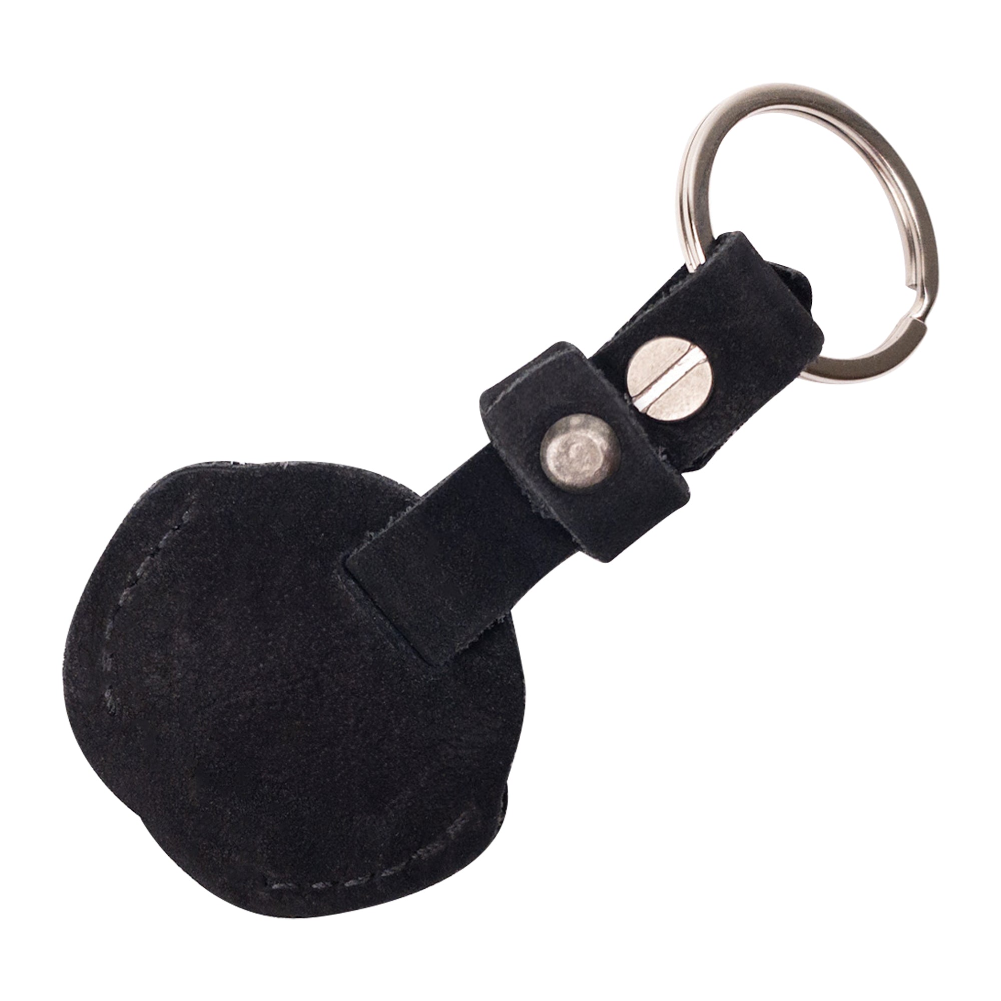Hide & Drink Single Key Sleeve, combining function and style as a key ring holder with vintage aesthetics made from full grain leather. Handcrafted in La Antigua Guatemala, highlighting artisan craftsmanship.