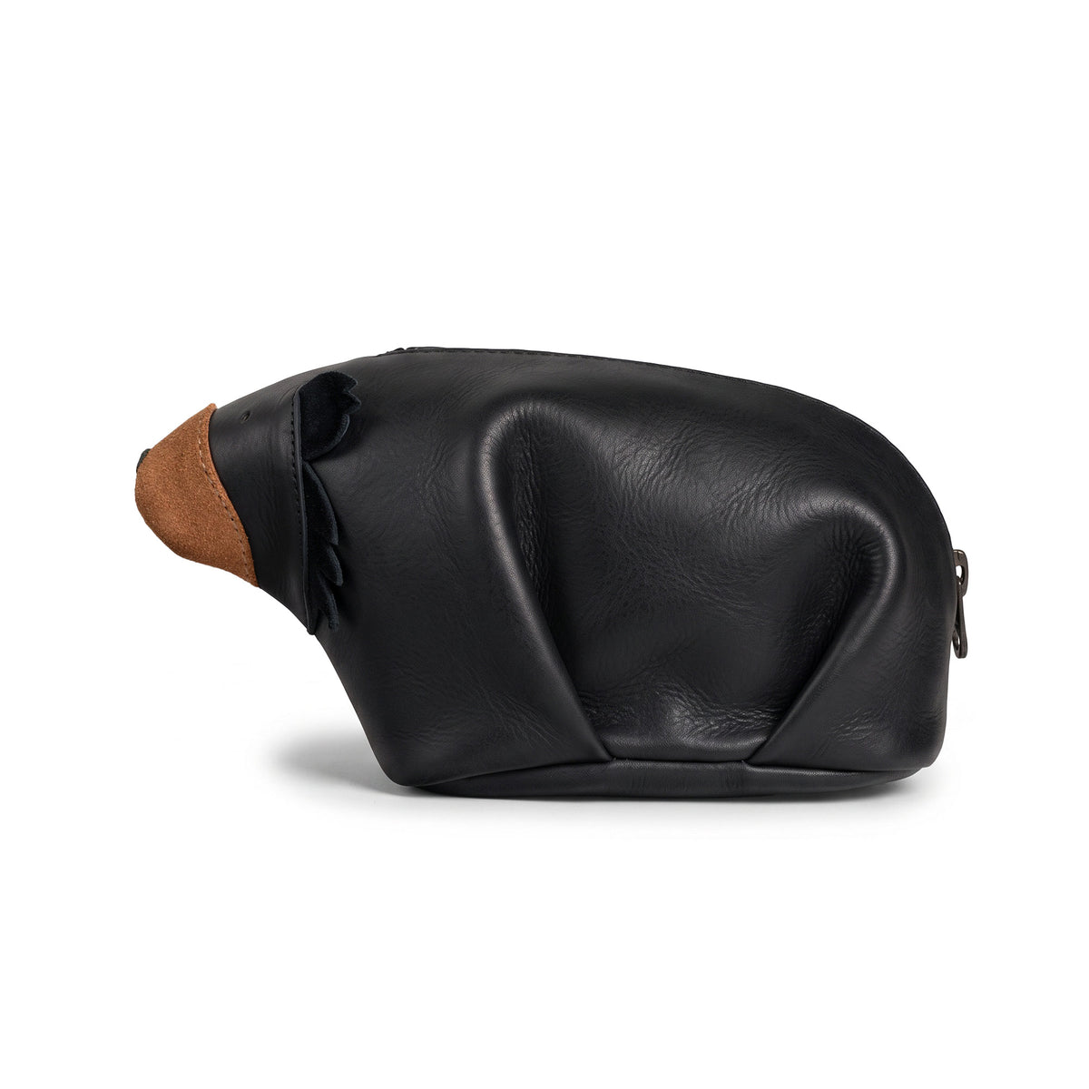 Leather Black Bear Pouch