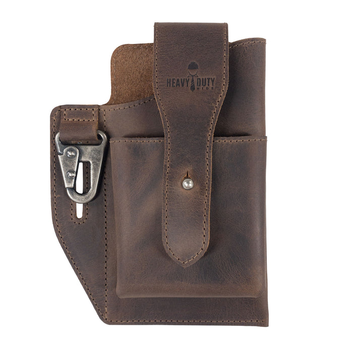 Rustic Phone & Cigarette Pack Holder - Stockyard X 'The Leather Store'